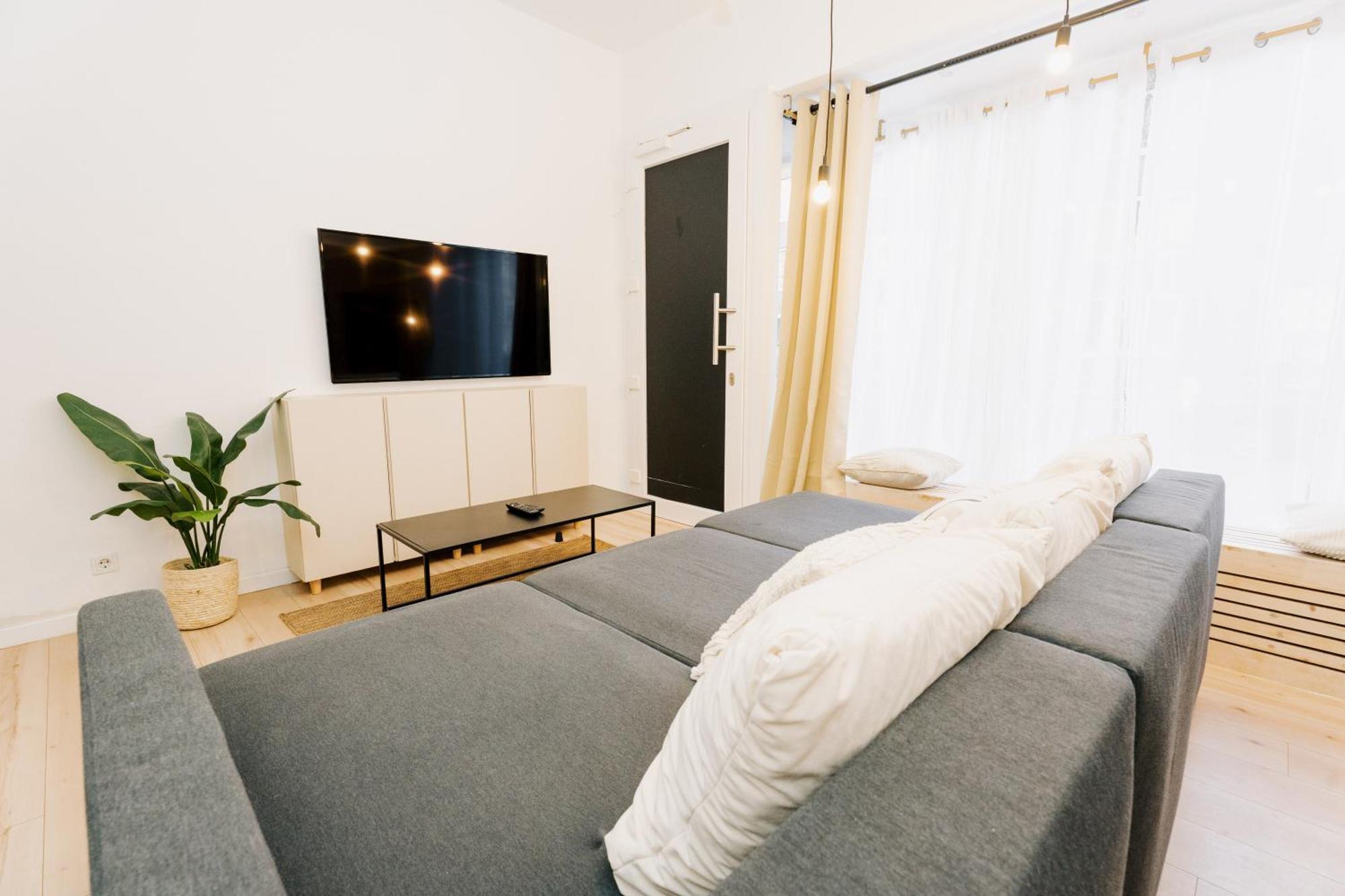 City-Apartment „Kreuzviertel-Lädchen“mit Parkplatz Munster  Buitenkant foto