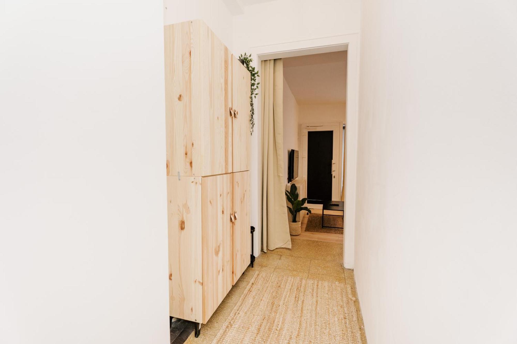 City-Apartment „Kreuzviertel-Lädchen“mit Parkplatz Munster  Buitenkant foto
