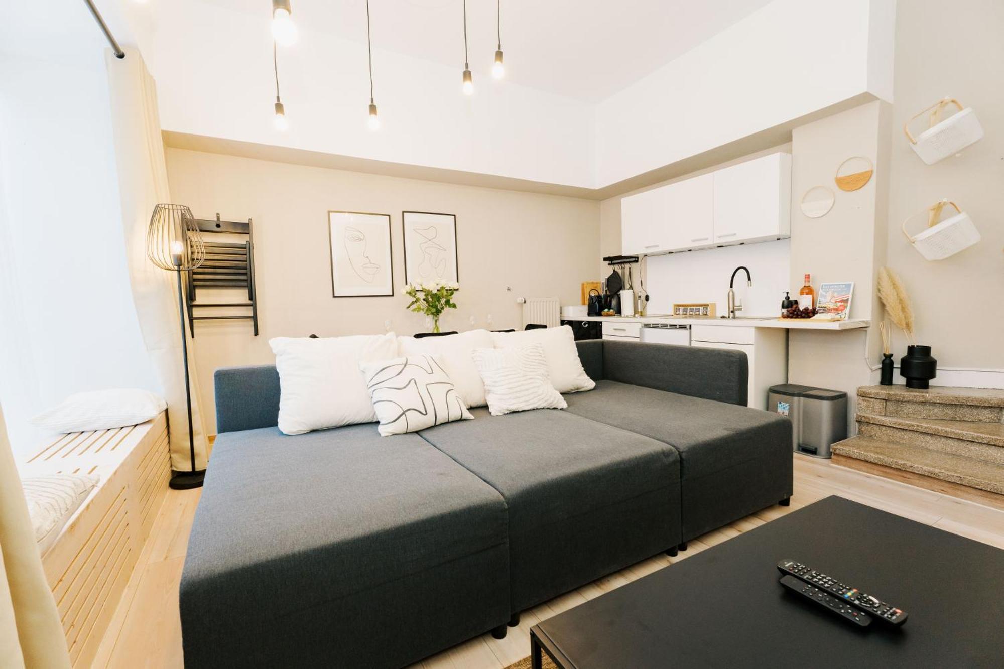 City-Apartment „Kreuzviertel-Lädchen“mit Parkplatz Munster  Buitenkant foto
