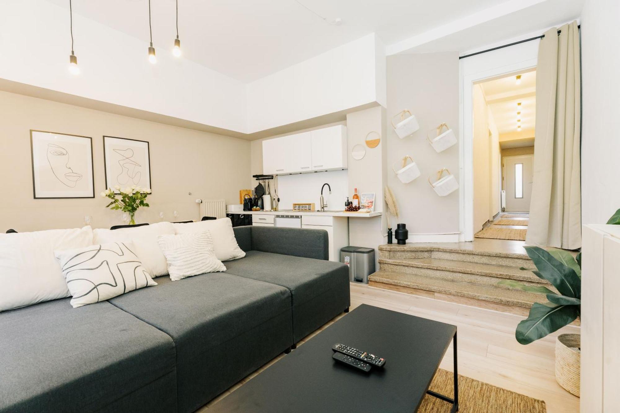 City-Apartment „Kreuzviertel-Lädchen“mit Parkplatz Munster  Buitenkant foto